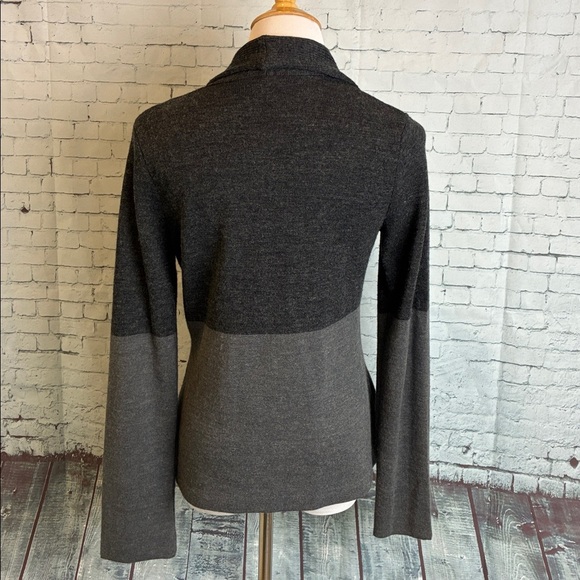 Fenn Wright Manson Blazer Style Cardigan L Colorblock Nautical Academia Preppy - Picture 10 of 15